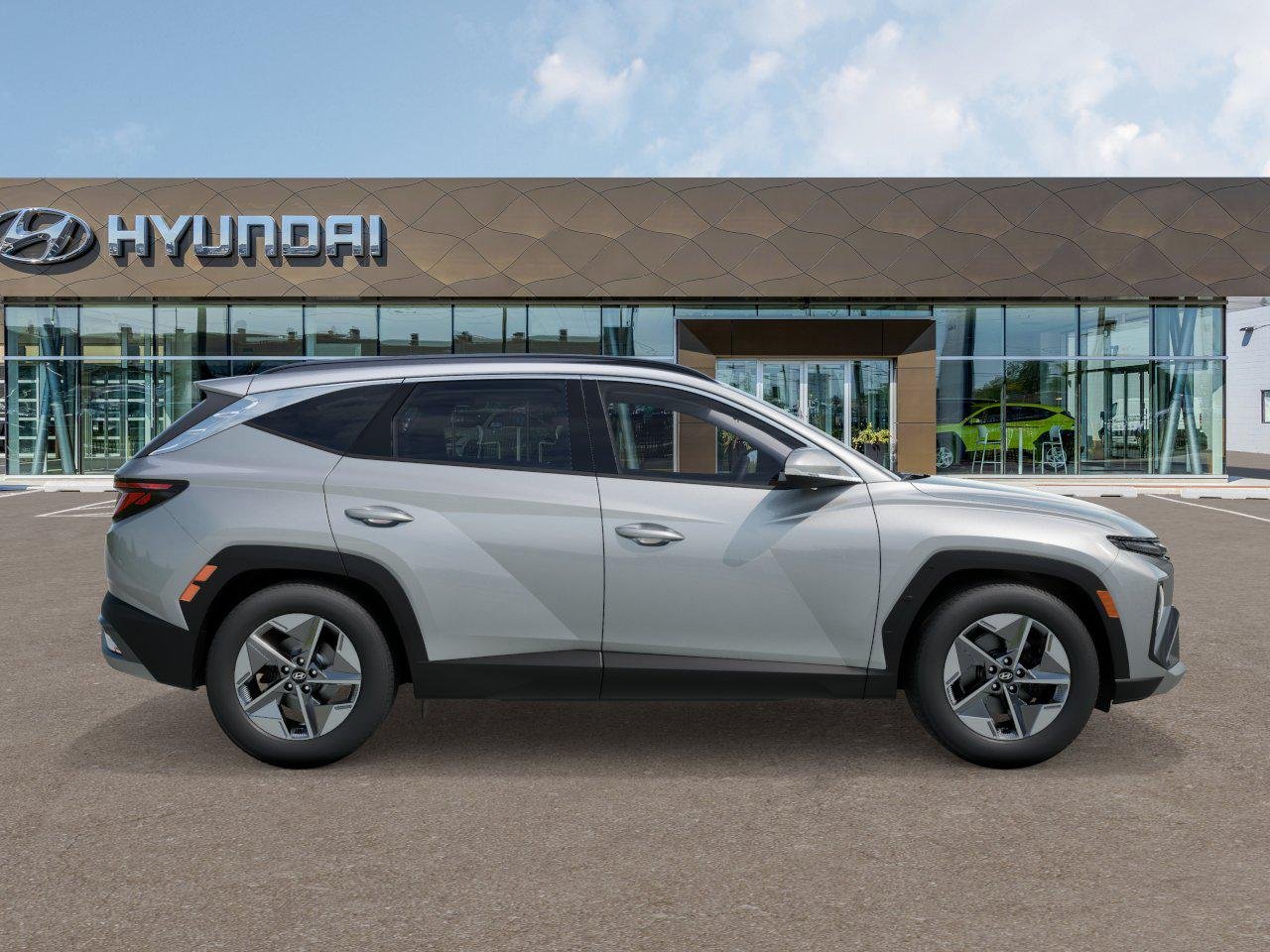New 2026 Shimmering Silver Hyundai SEL FWD image 7