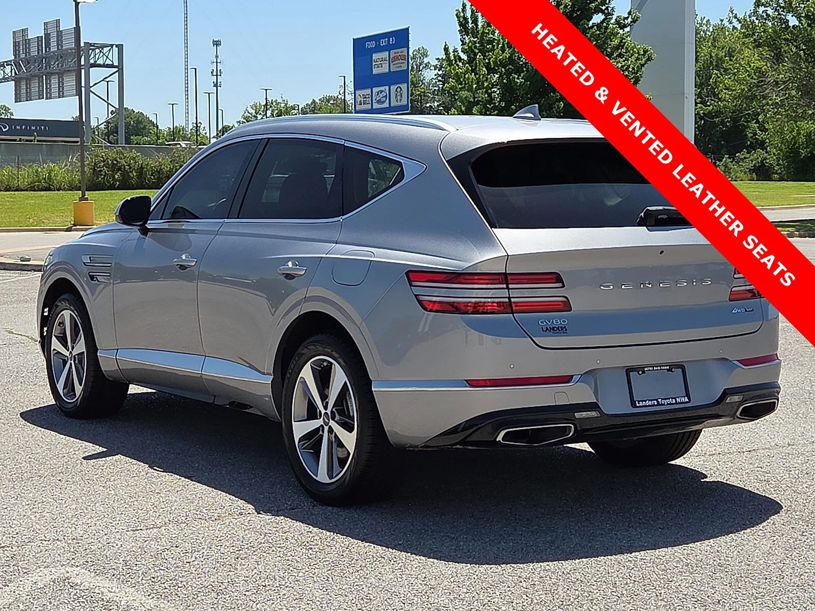 Used 2024 Savile Silver Genesis 4DR AWD 3.5 image 4