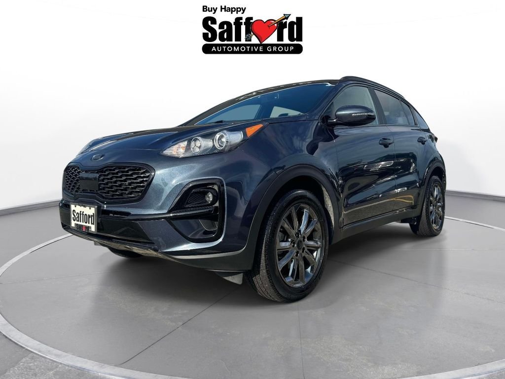 Used 2022 Blue Kia Nightfall image 1