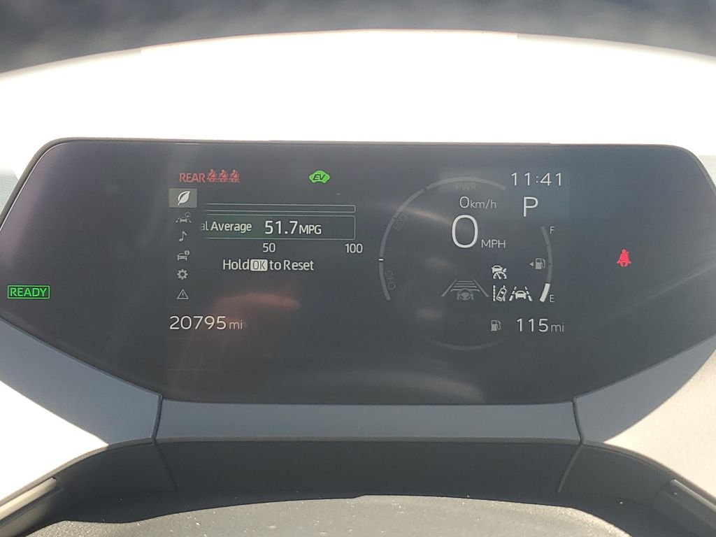 Used 2025 Blue Toyota LE image 29