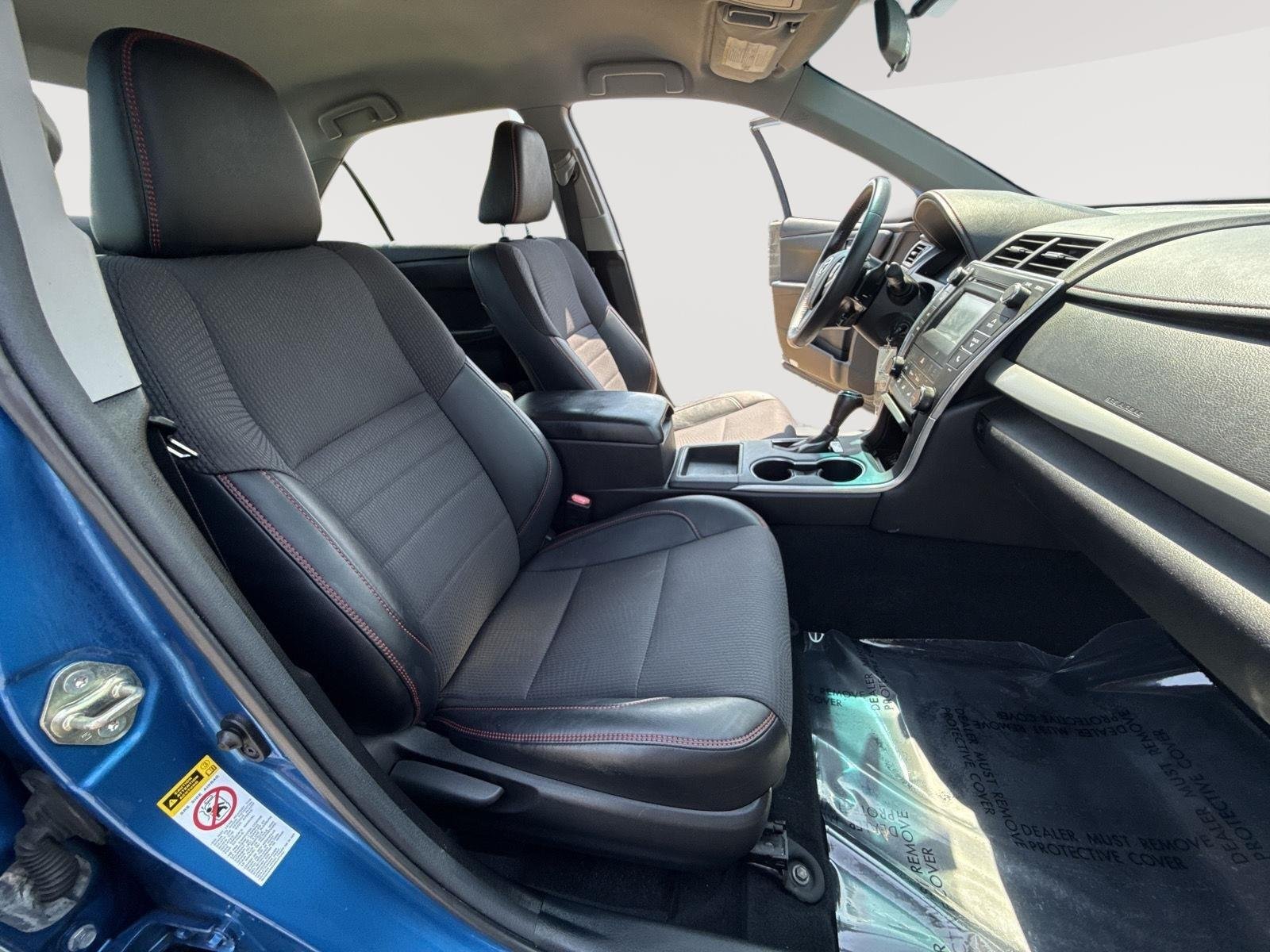 Certified Used 2017 Blue Streak Metallic Toyota SE image 24