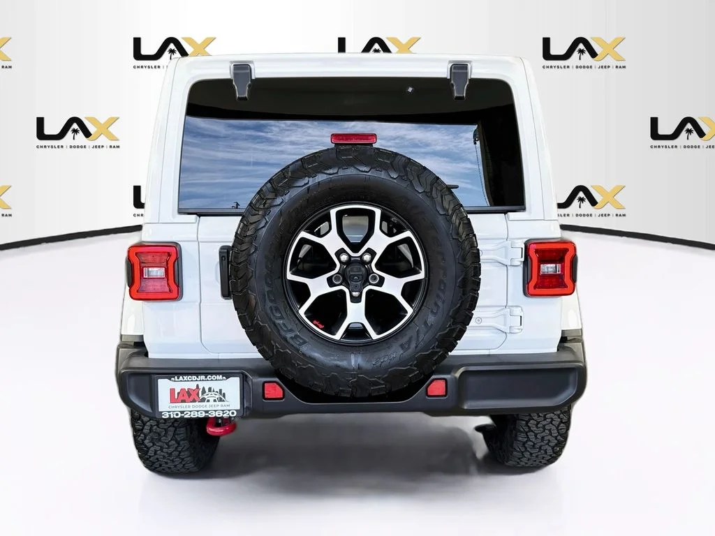 Used 2021 White Jeep Unlimited Rubicon image 6