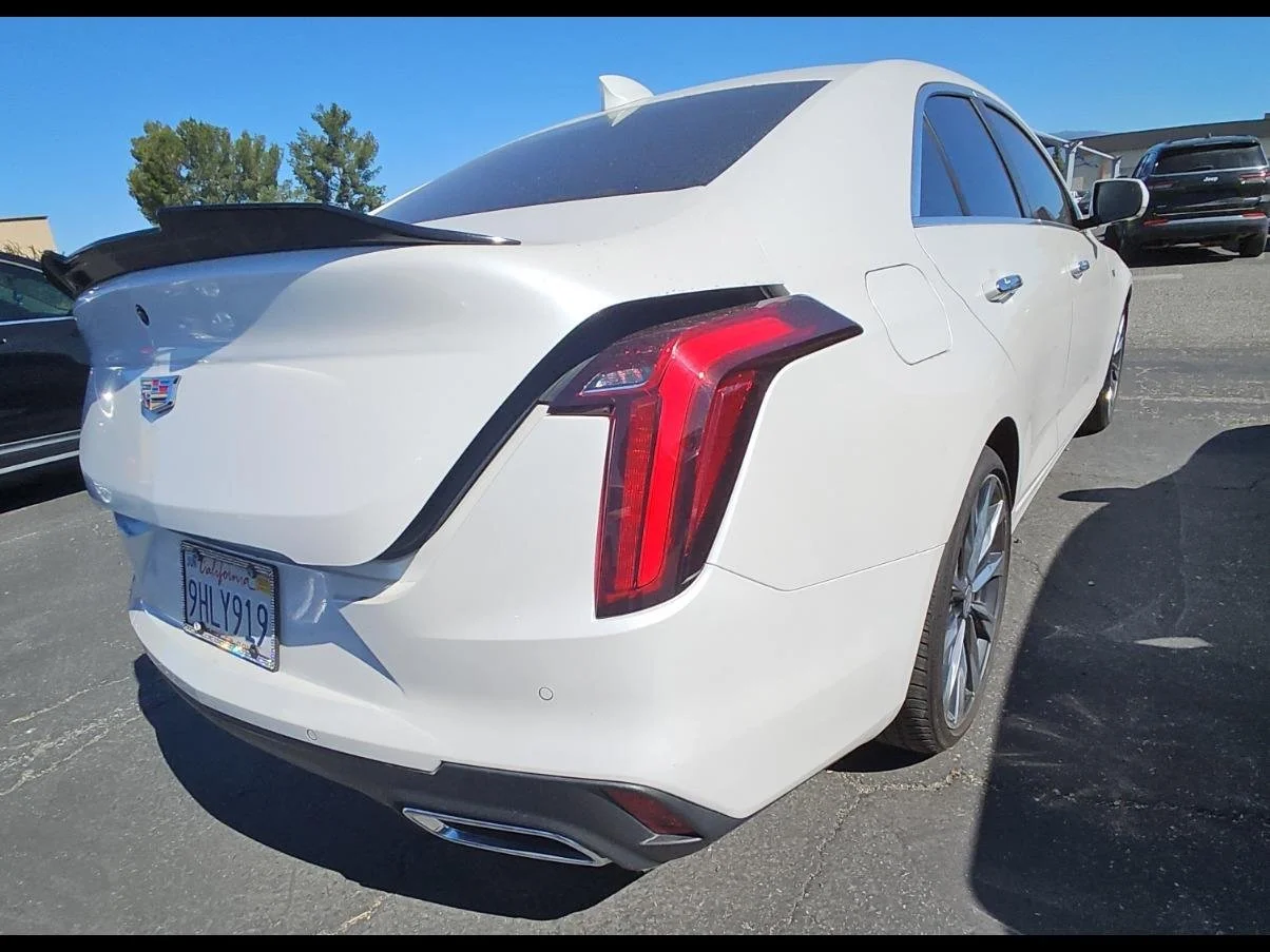 Used 2023 Crystal White Tricoat Cadillac Premium Luxury image 11