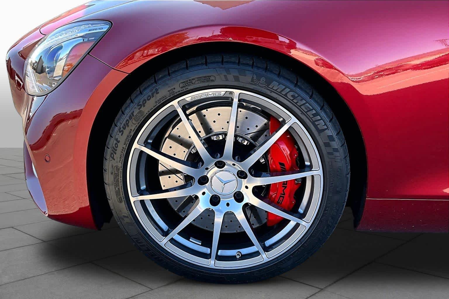 Used 2018 designo Cardinal Red Metallic Mercedes-Benz AMG® GT S image 10