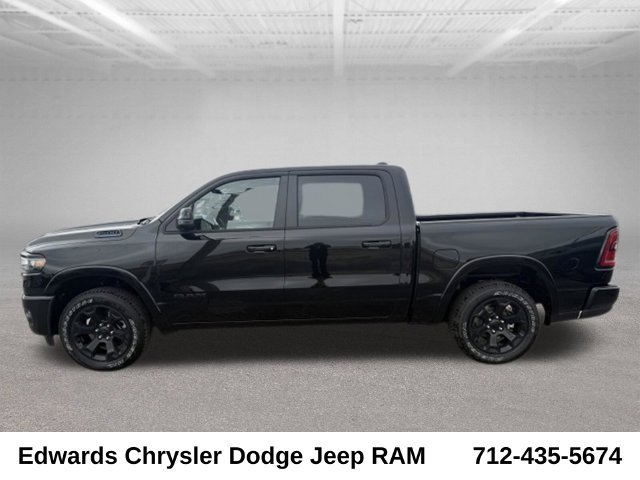 New 2027 Diamond Black Crystal Pearl-Coat Exterior Paint RAM Big Horn image 3