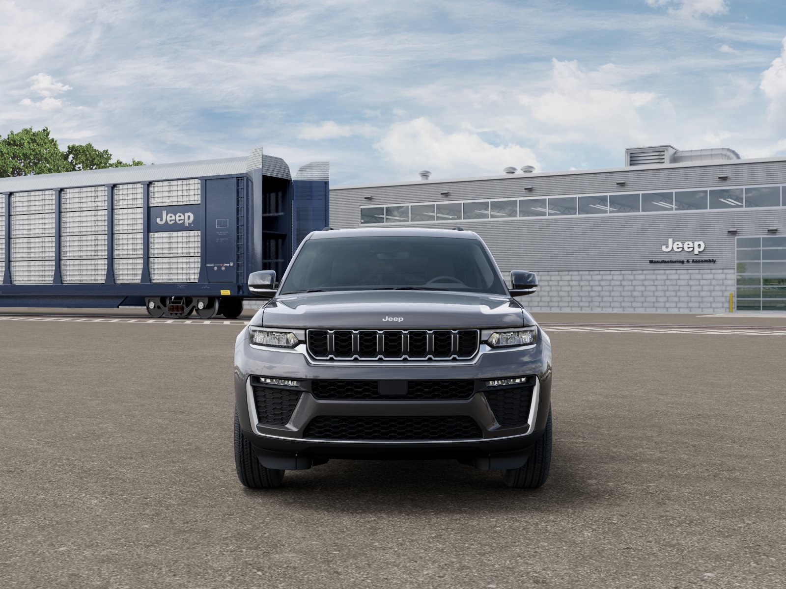 New 2026 Baltic Gray Metallic Clear-Coat Exterior Paint Jeep Limited image 6