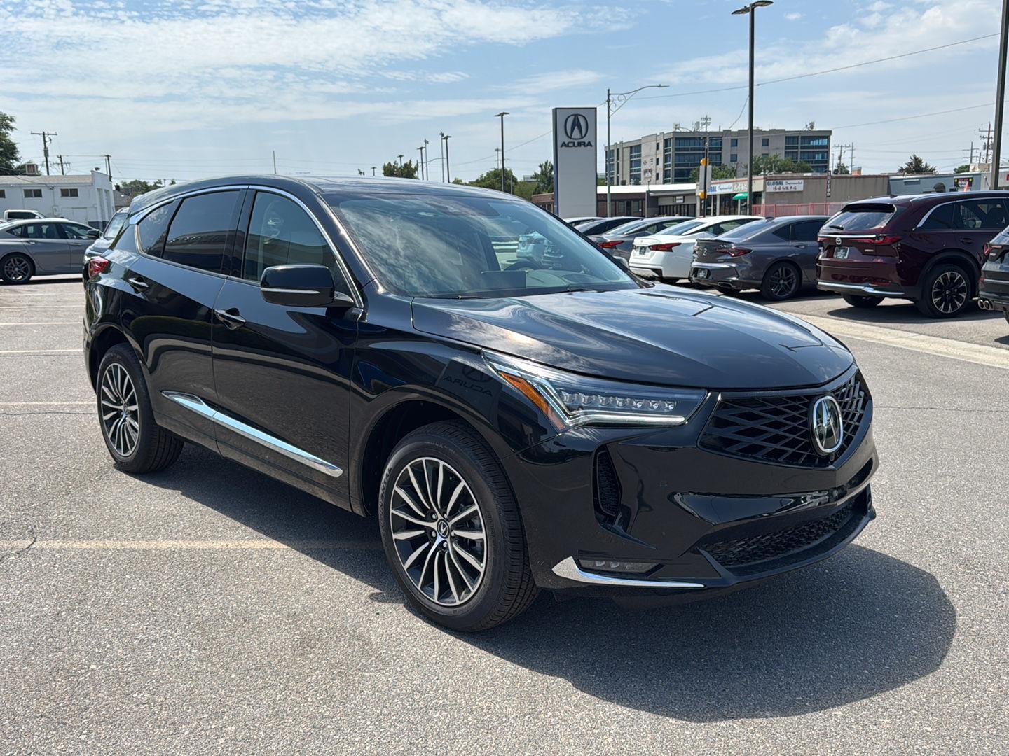 New 2026 Majestic Black Pearl Acura SH-AWD w/Advance image 8