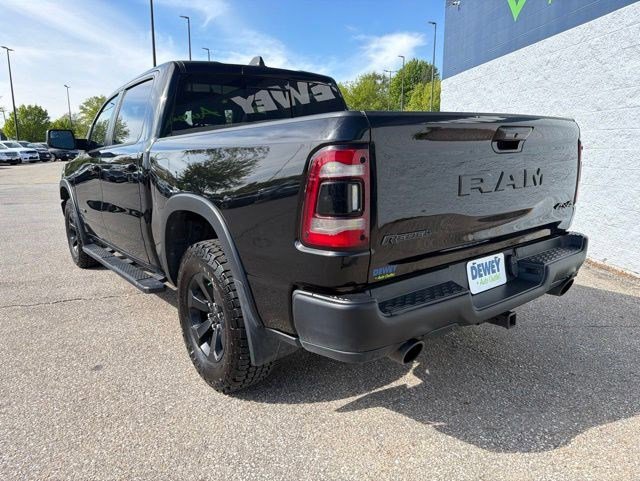 Used 2022 Diamond Black Crystal Pearlcoat Ram Rebel image 3