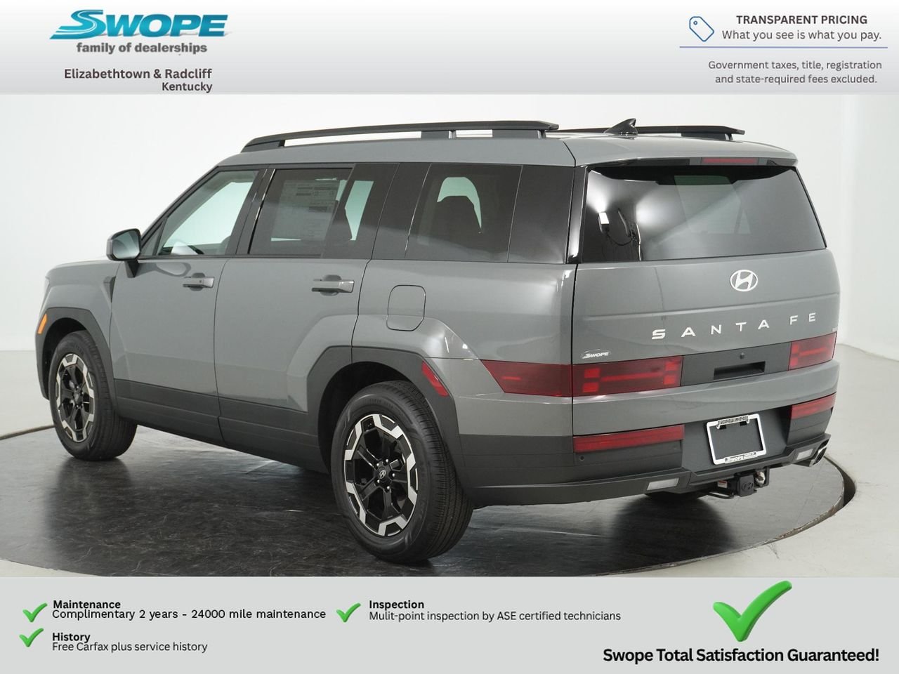New 2027 Hampton Gray Hyundai SEL AWD image 5