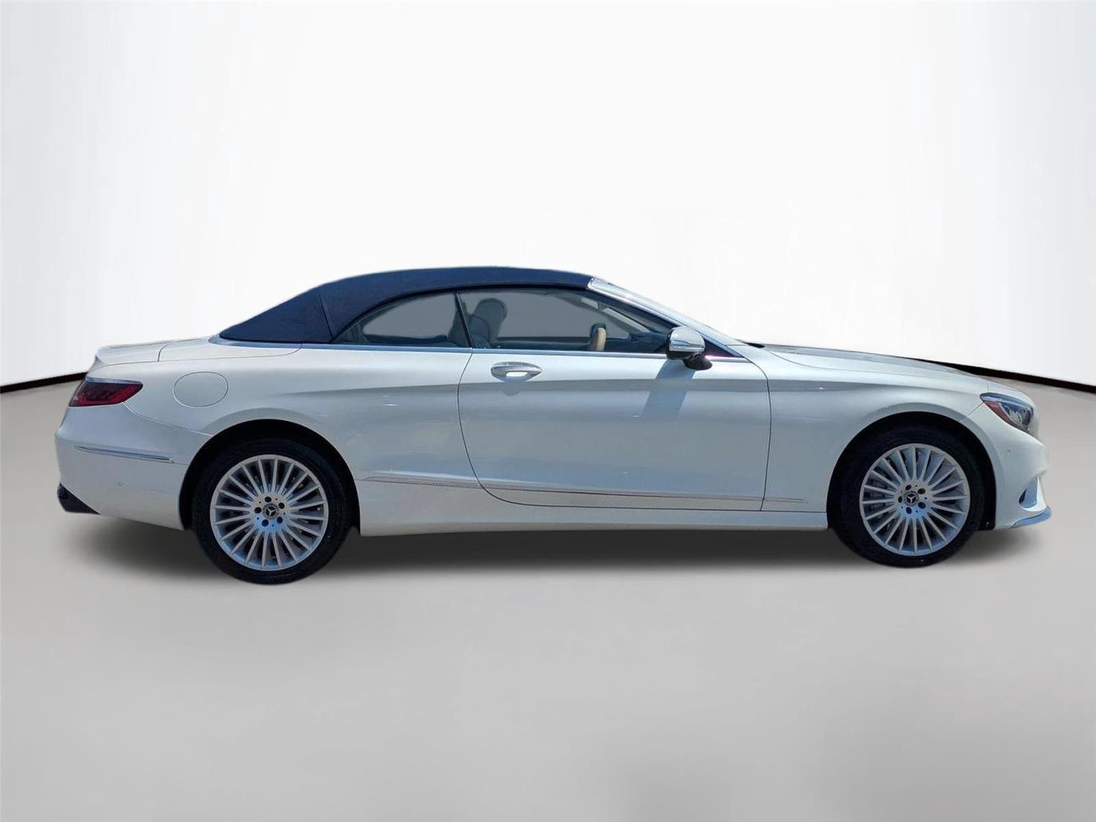 Used 2018 designo Diamond White Metallic Mercedes-Benz S 560 image 4