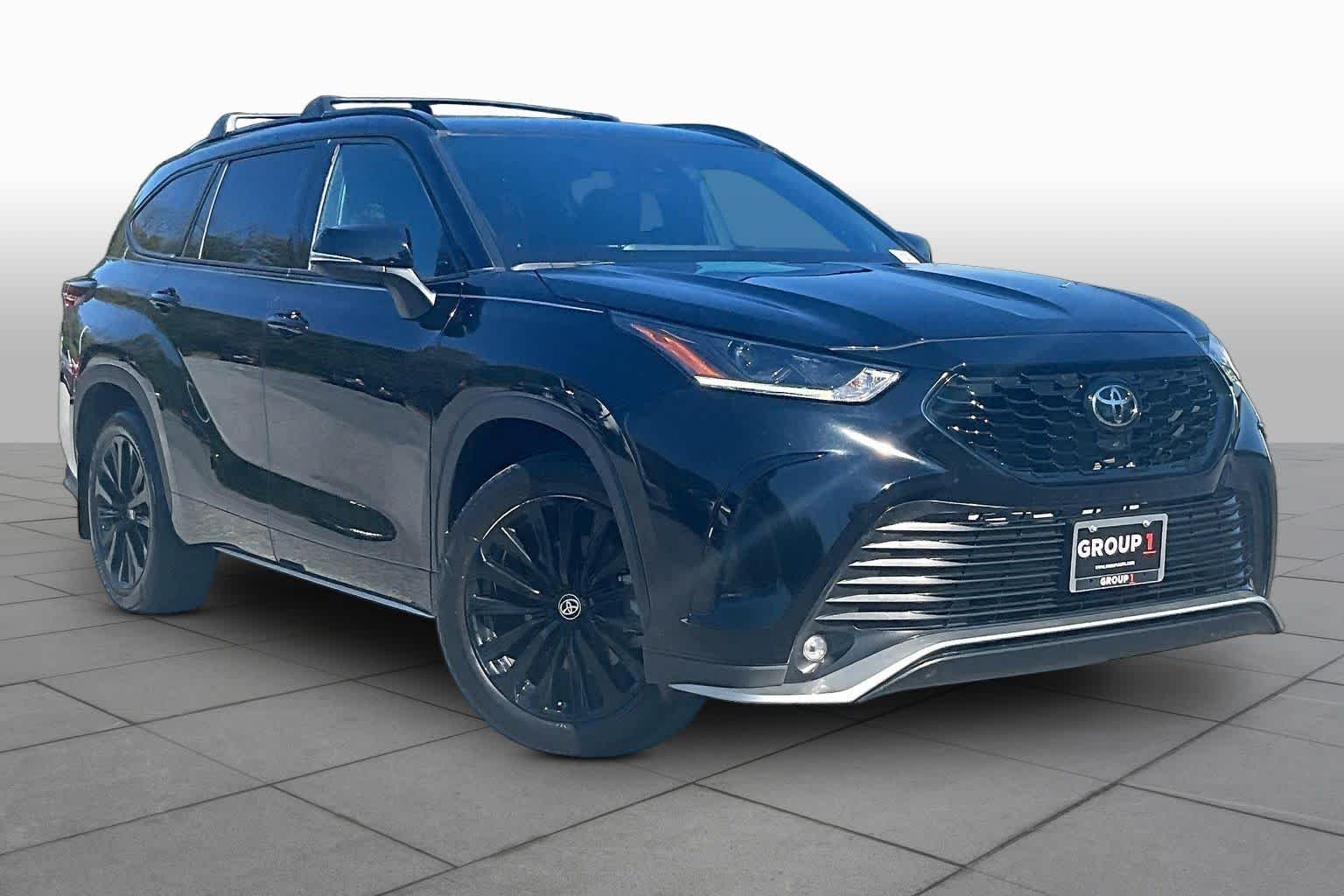 Used 2024 Midnight Black Metallic Toyota XSE image 3