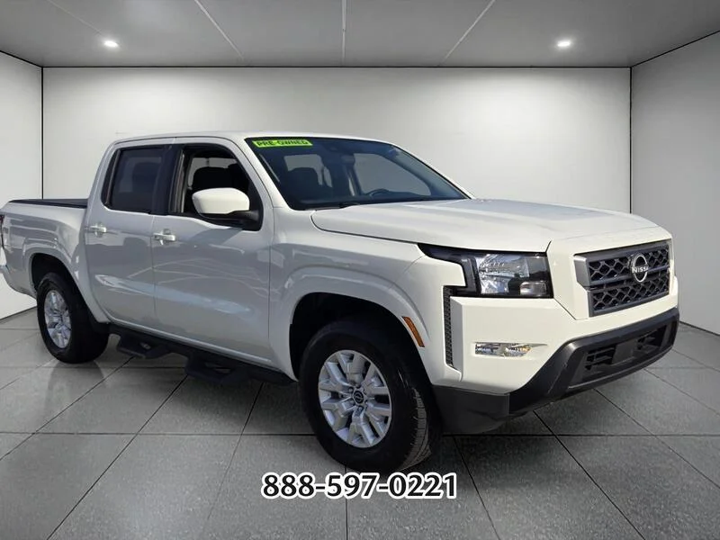 Used 2022 Glacier White NISSAN SV image 7