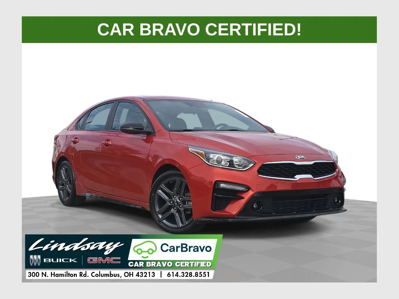 Used 2021 Orange Kia GT-Line image 1