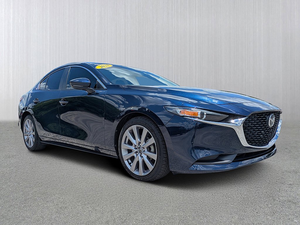 Used 2021 Deep Crystal Blue Mazda Select image 1