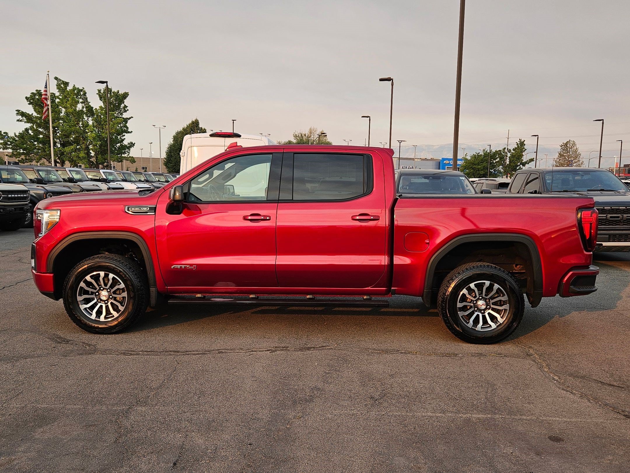 Certified Used 2021 Red GMC AT4 image 7