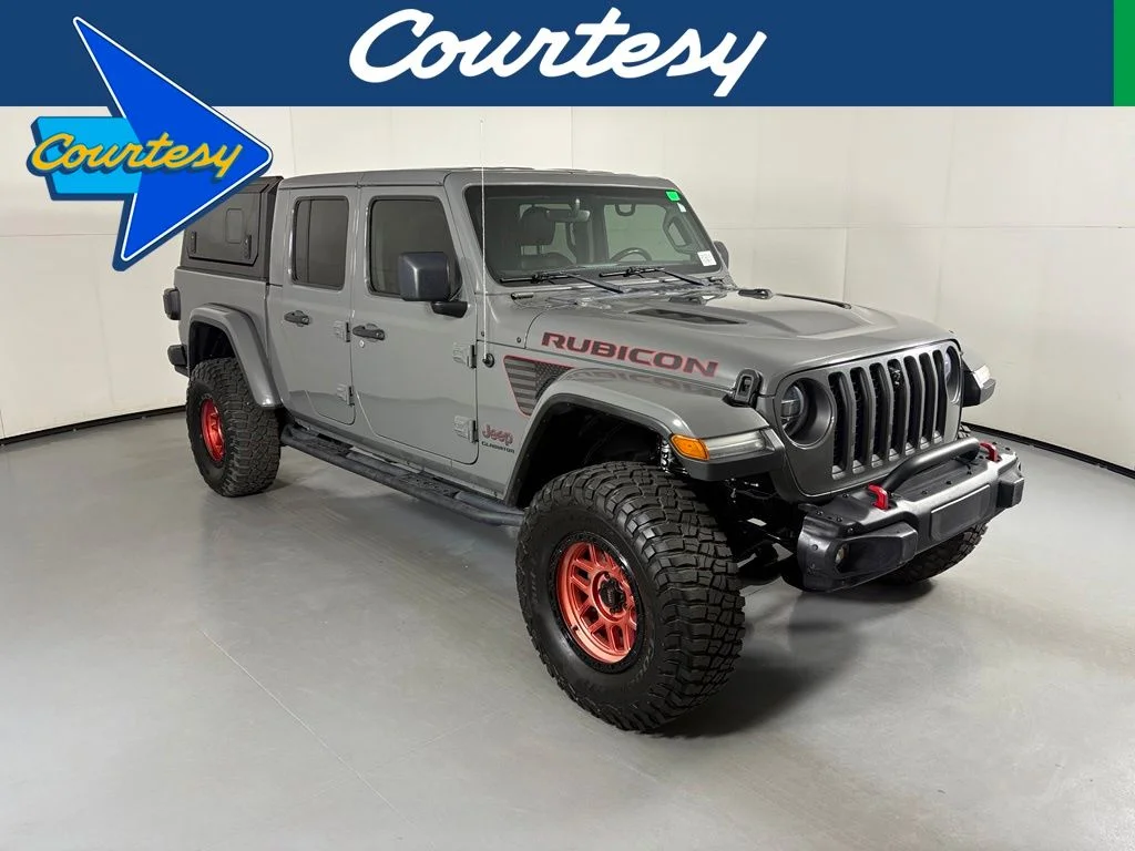 Used 2021 Gray Jeep Rubicon image 1