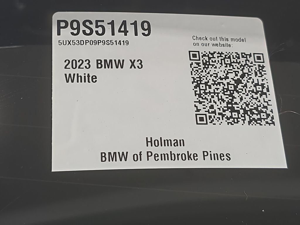 Certified Used 2023 Alpine White BMW xDrive30i image 29