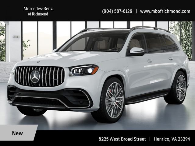 New 2026 MANUFAKTUR Moonlight White Metallic Mercedes-Benz AMG® GLS 63 4MATIC+ SUV image 1