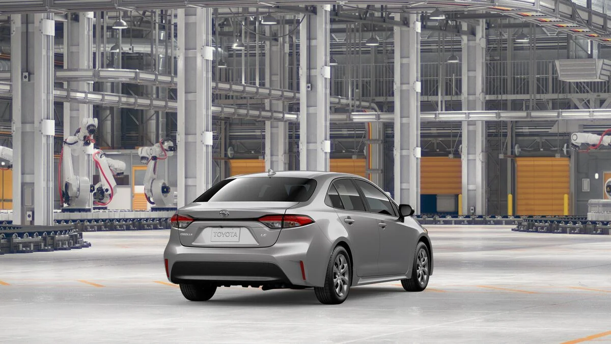 New 2026 Classic Silver Metallic Toyota LE image 9