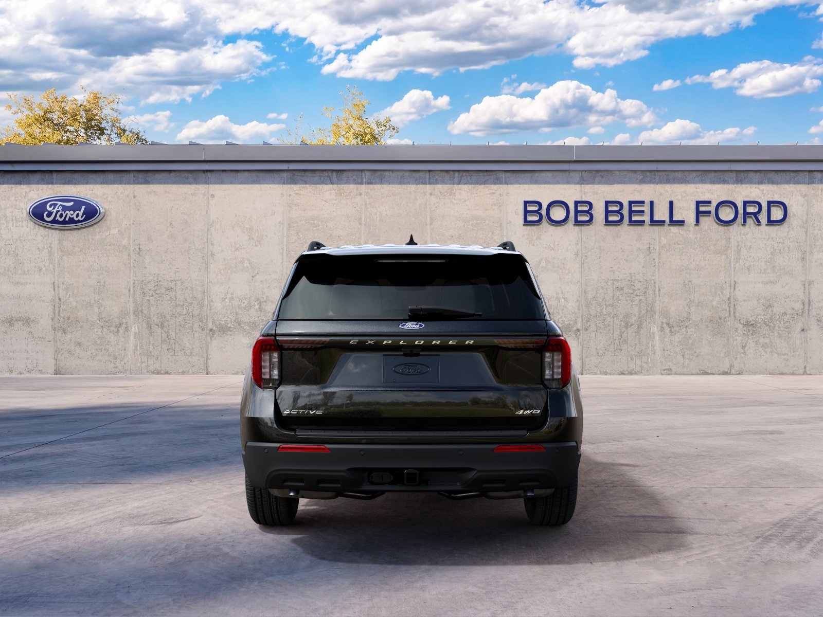New 2027 Agate Black Metallic Ford Active image 7