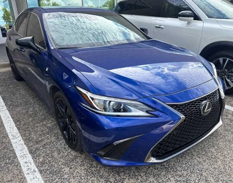 Used 2021 Ultrasonic Blue Mica 2.0 Lexus F SPORT image 2