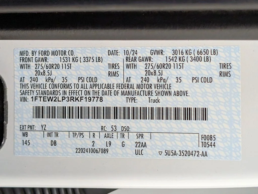 Certified Used 2024 Oxford White Ford STX image 26