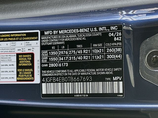 New 2026 Twilight Blue Metallic Mercedes-Benz GLE 350 image 31