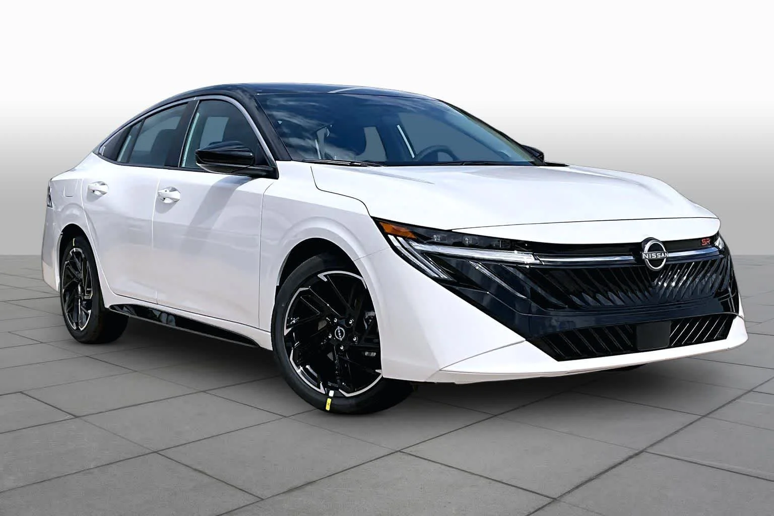 New 2026 Aspen White TriCoat / Super Black Two-tone Nissan SR image 2