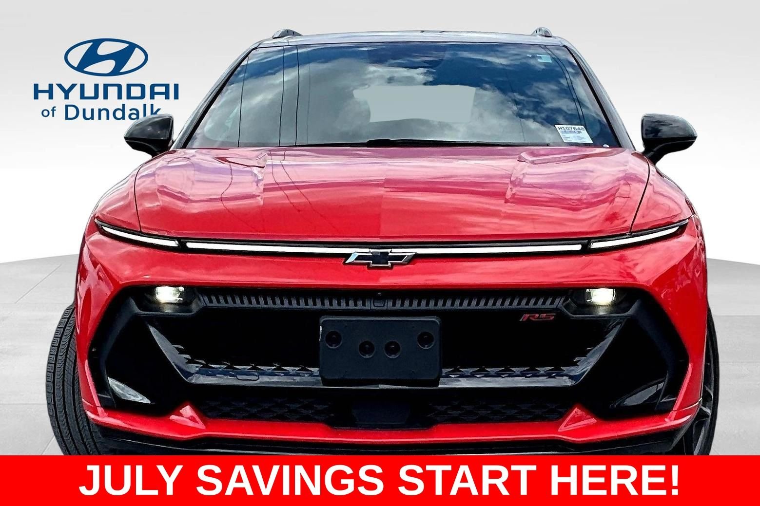 Used 2026 Chevrolet Equinox EV RS with VIN 3GN7DSRR9TS107648 for sale in Baltimore, MD