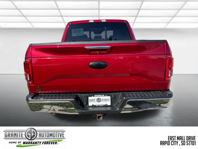 Used 2017 Red Ford Lariat image 4