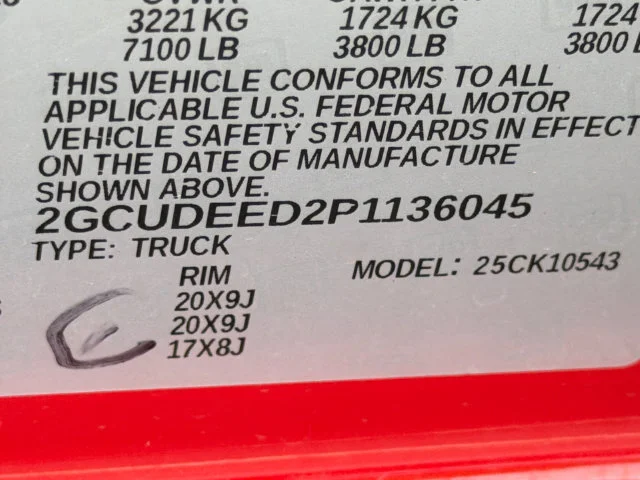 Used 2023 RED HOT Chevrolet RST image 32