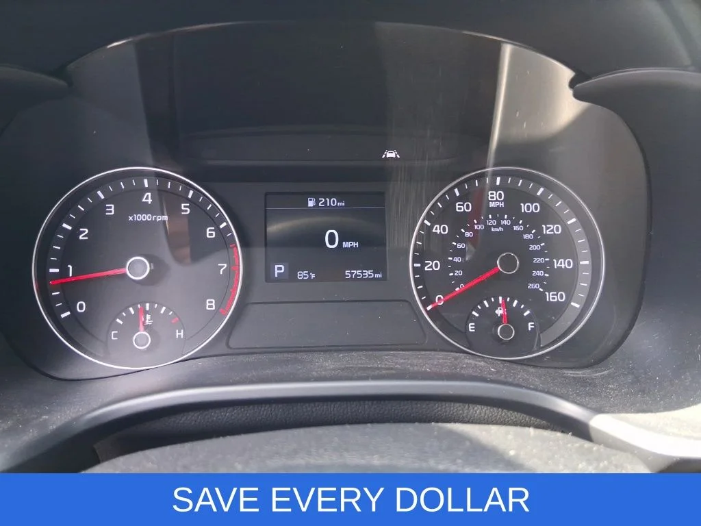 Used 2021 Black Kia LXS image 7