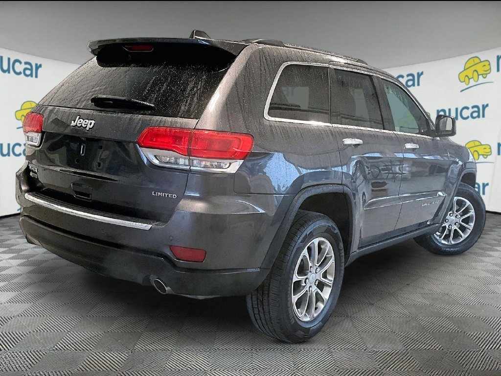 Used 2015 Granite Crystal Metallic Clearcoat Jeep Limited image 6