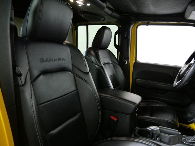 Certified Used 2019 Yellow Jeep Unlimited Sahara image 11