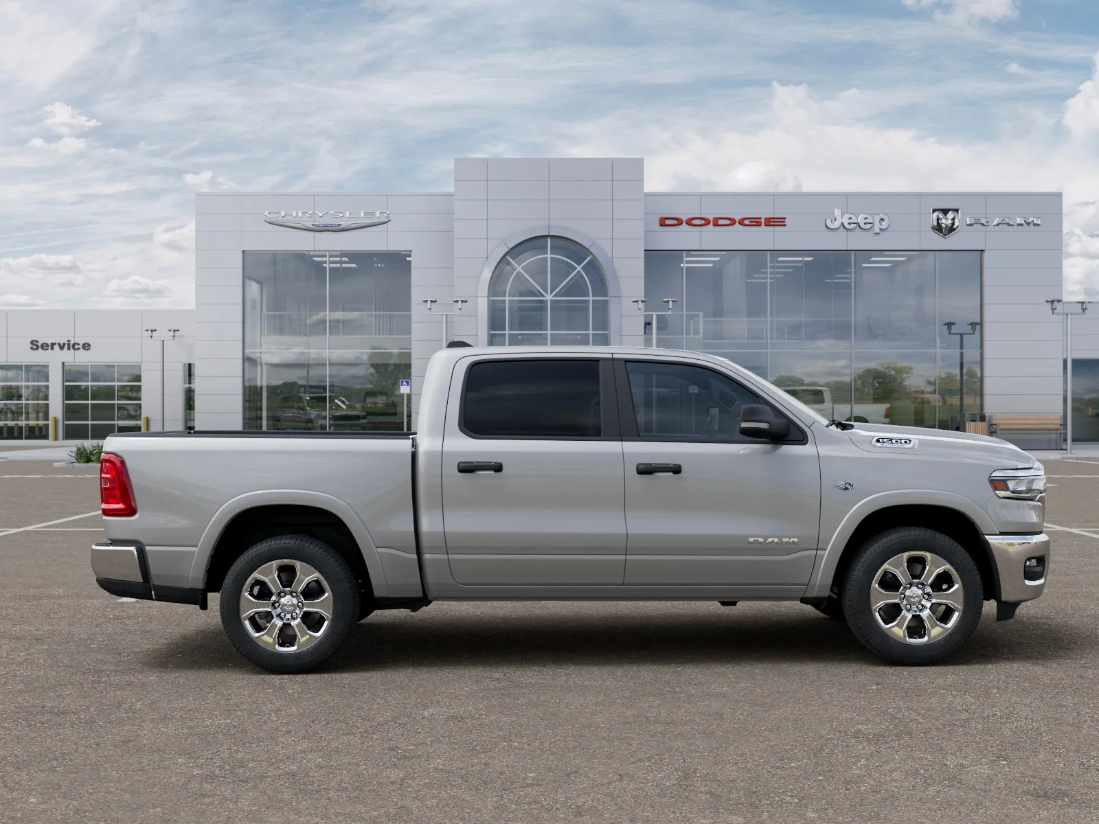 New 2026 Silver Zynith Exterior Paint RAM BIG HORN image 76