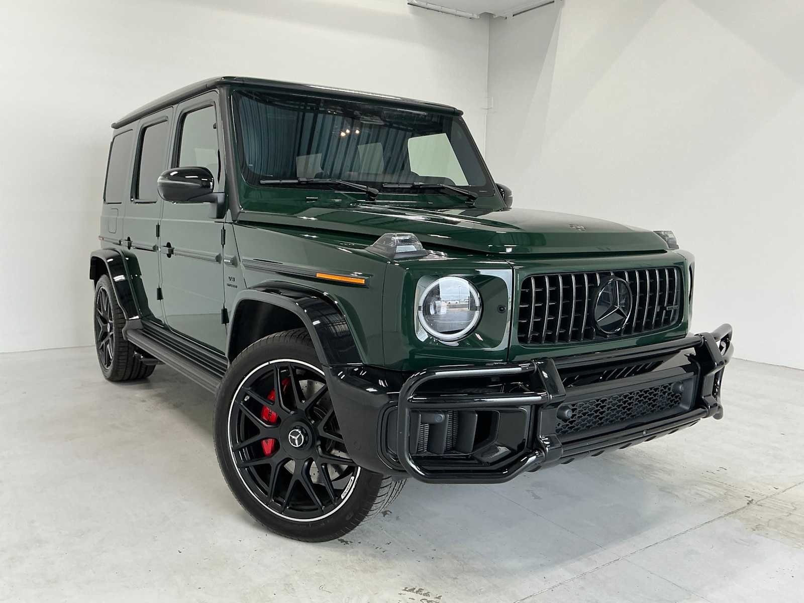 Certified Used 2025 MANUFAKTUR Deep Green Mercedes-Benz AMG® G 63 image 3