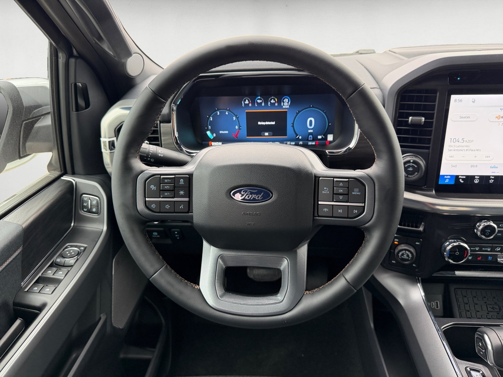New 2026 Star White Metallic Tri-Coat Ford LARIAT image 11