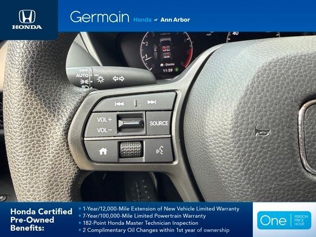 Certified Used 2025 Crystal Black Pearl Honda LX image 22
