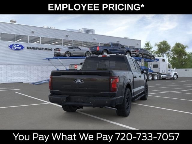 New 2026 Agate Black Metallic Ford XLT image 8