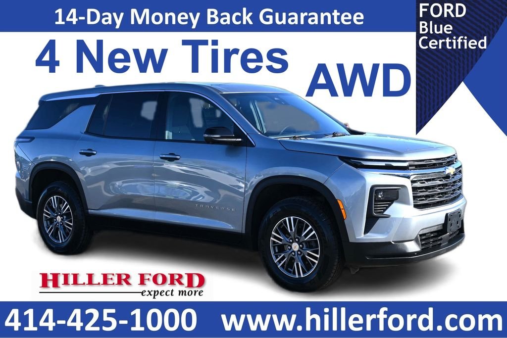 Certified Used 2024 Sterling Gray Metallic Chevrolet LS image 1