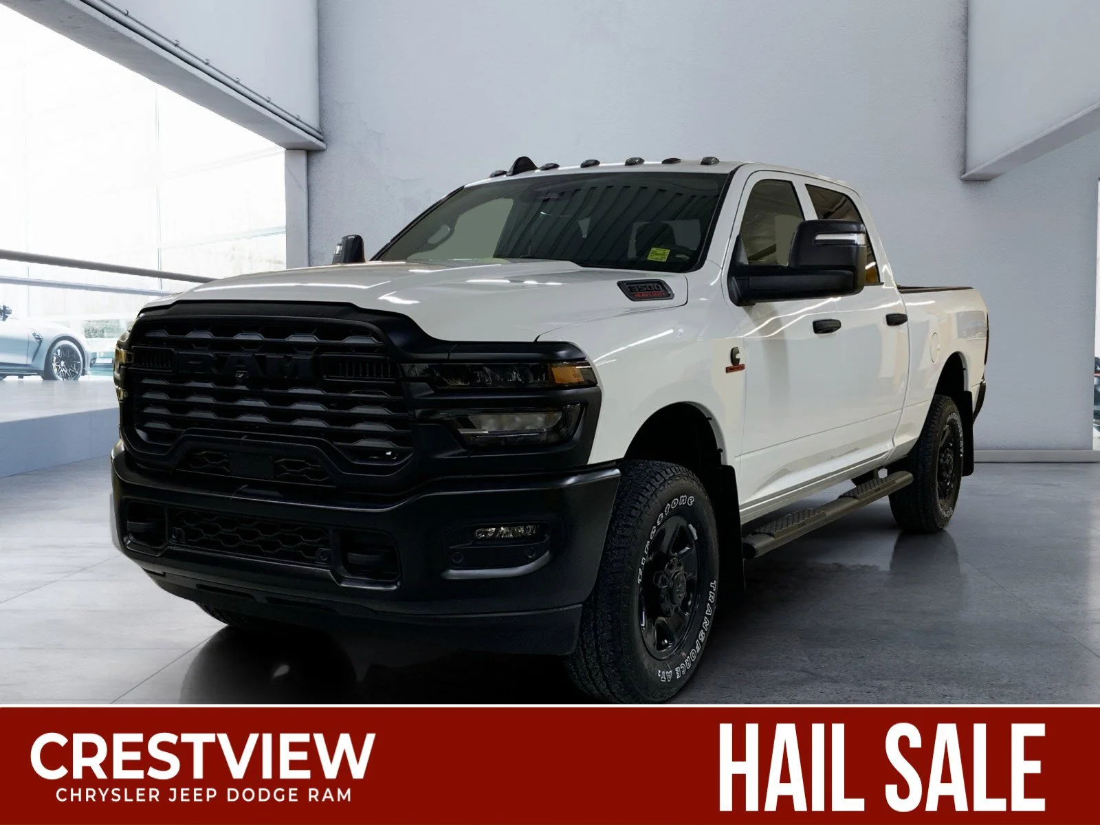 New 2026 Bright White Ram Tradesman image 1