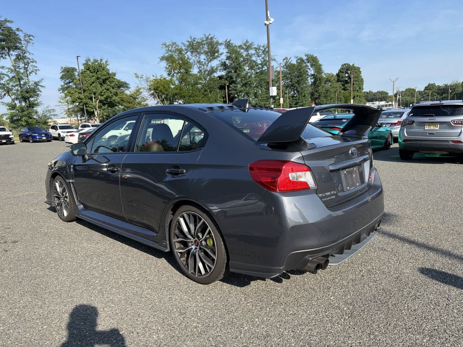 Used 2020 Magnetite Gray Metallic Subaru STI image 3