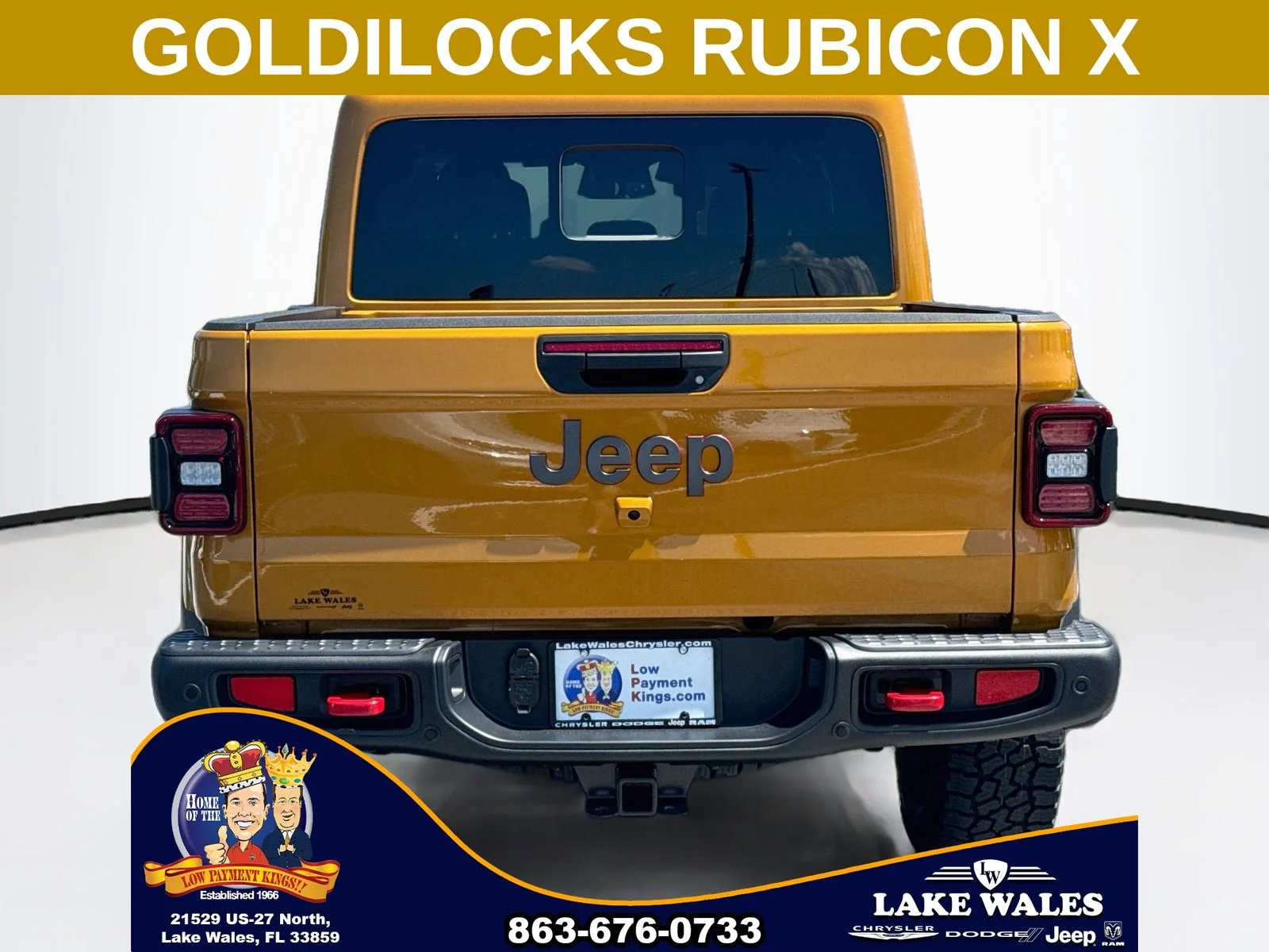 New 2026 Goldilocks Exterior Paint Jeep Rubicon image 5