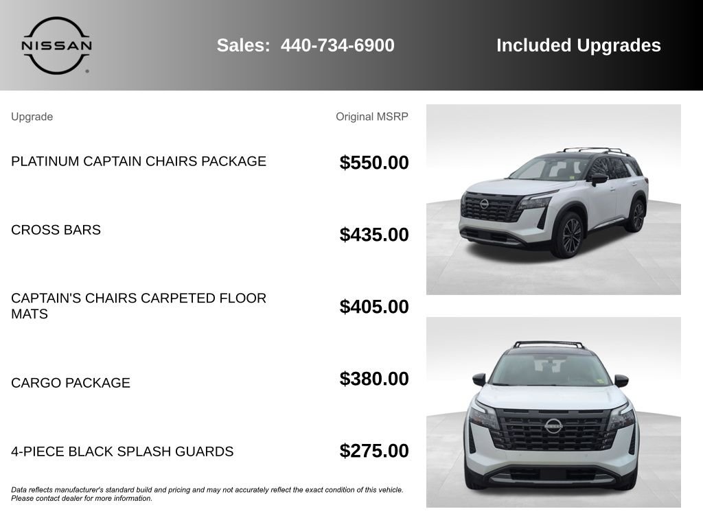 New 2026 White Pearl Nissan Platinum image 7