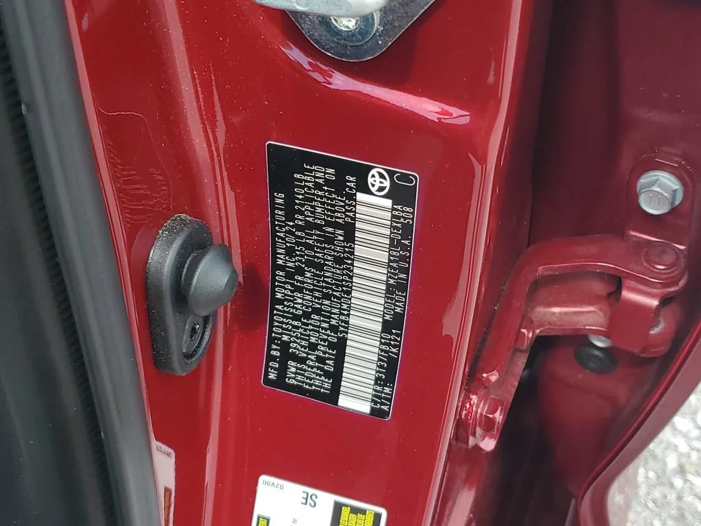 Used 2025 Red Toyota LE image 21