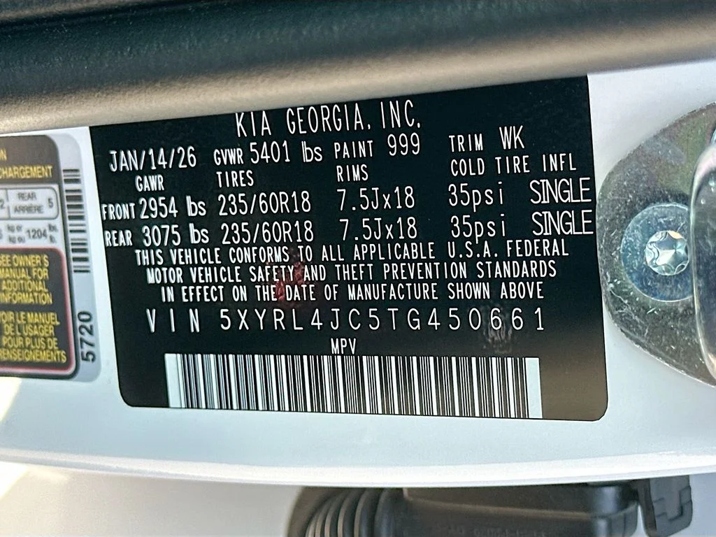 New 2026 Glacial White Kia S image 32