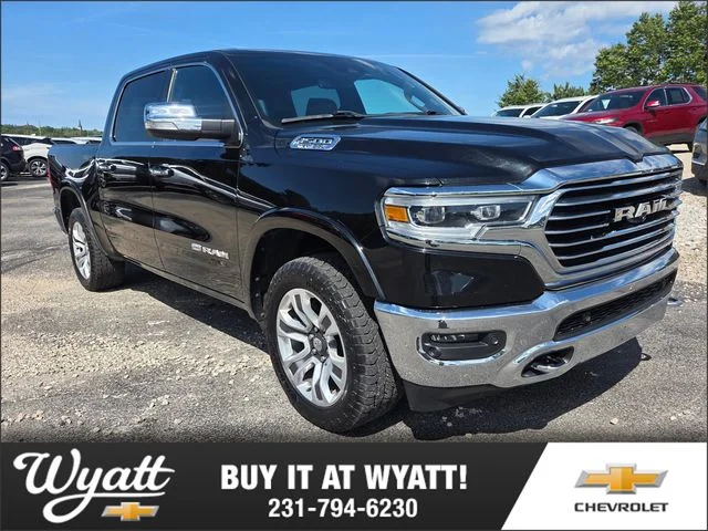 Used 2019 Black Ram Laramie Longhorn image 1