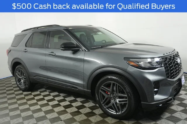 New 2027 Carbonized Gray Metallic Ford ST image 2