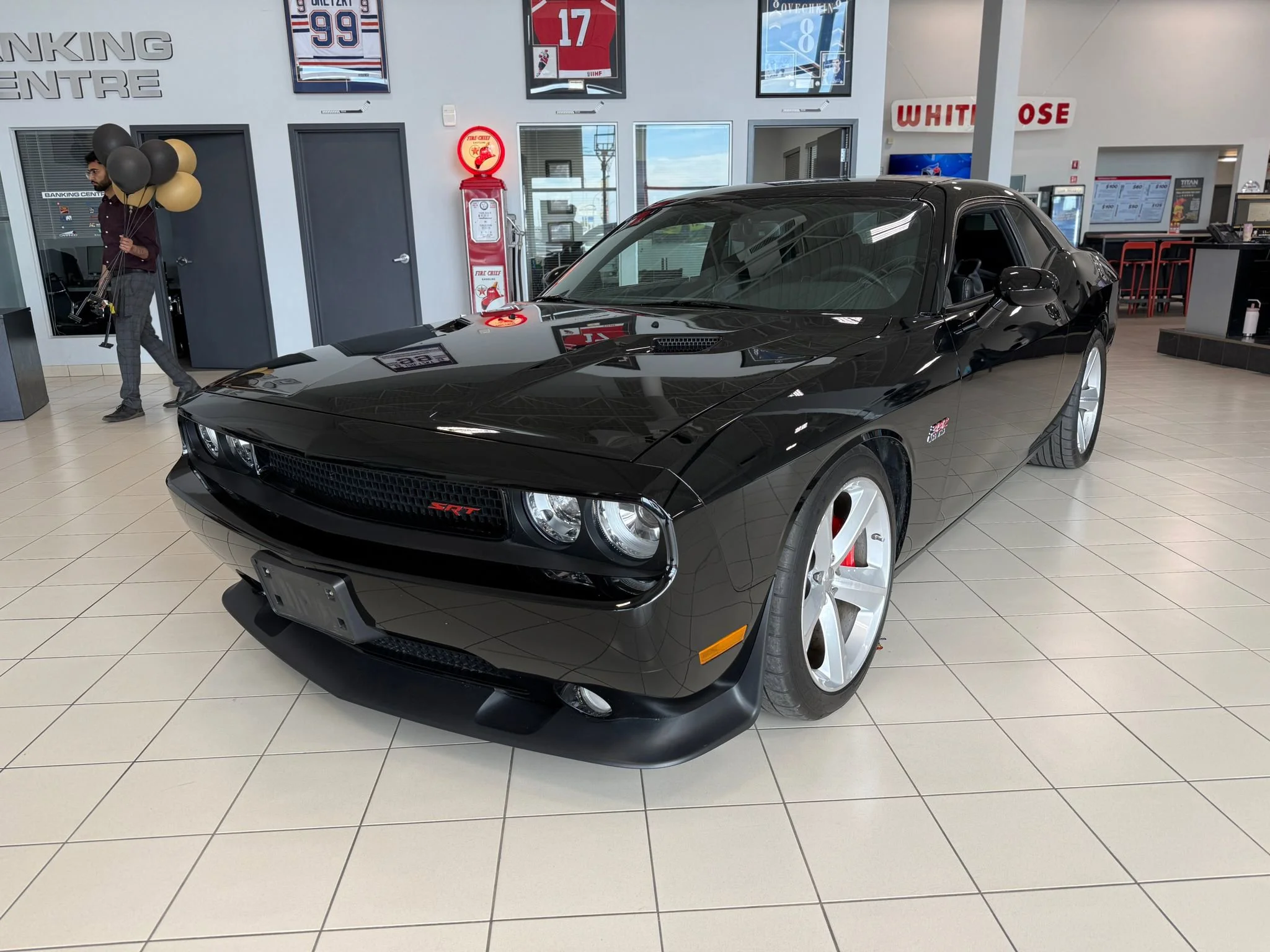 Used 2012 Black Dodge SRT8 392*470HP!!! | 6.4L HEMI | 6spd Manual | Nav | Htd Alcantara Seats | Sunroof | Htd Wheel image 3