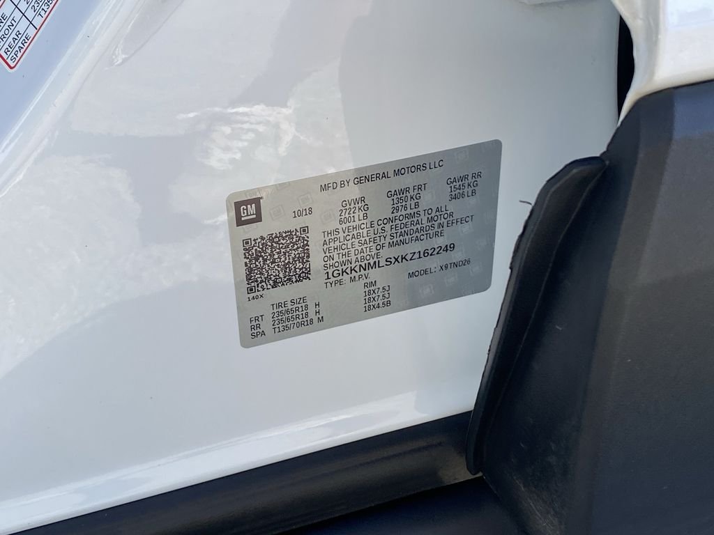 Used 2019 White Frost Tricoat GMC SLT-1 image 36